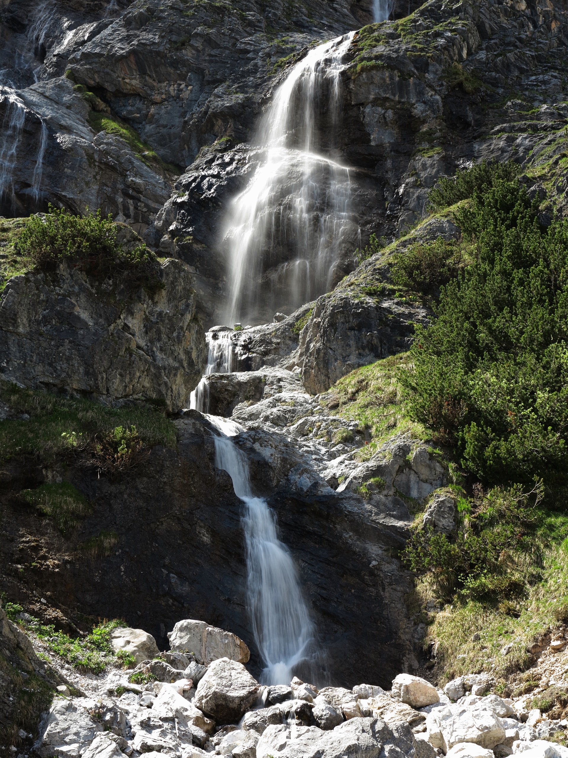 Wasserfall Rondo To the waterfalls in the Rieding valley