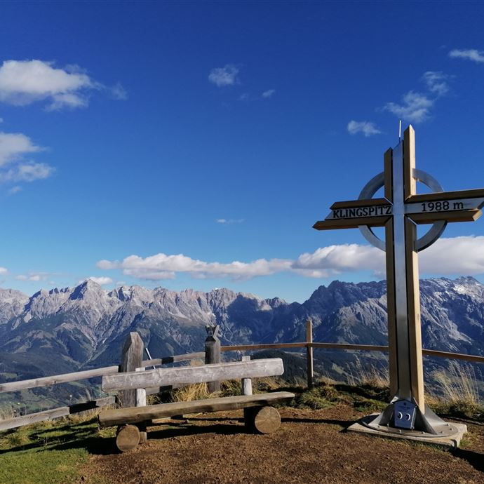 Gipfelkreuz Klingspitz