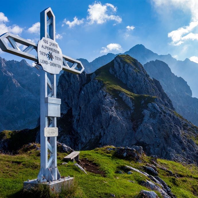 Gipfelkreuz Lauskopf