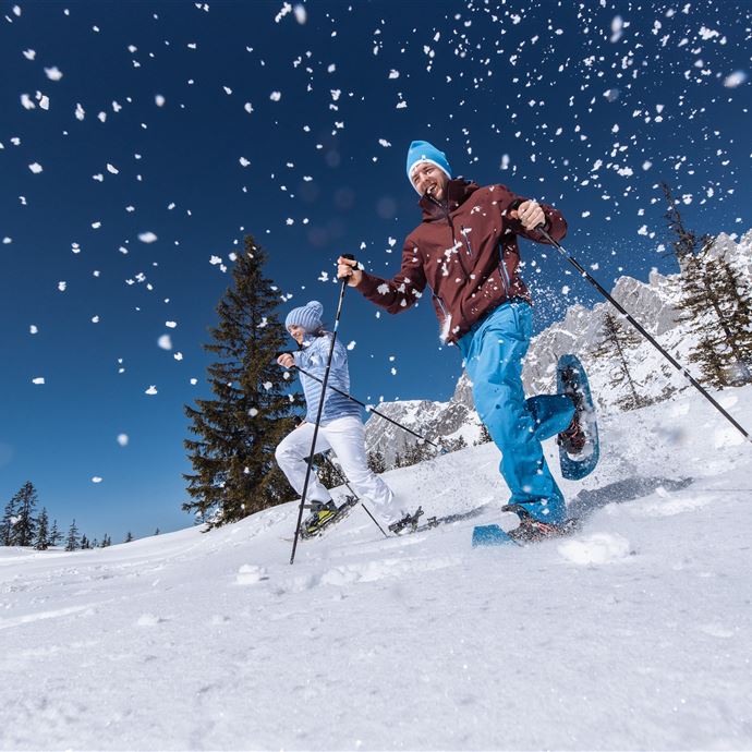 Salewa Schneeschuhweg