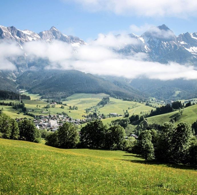 Panoramablick vom Schattberg
