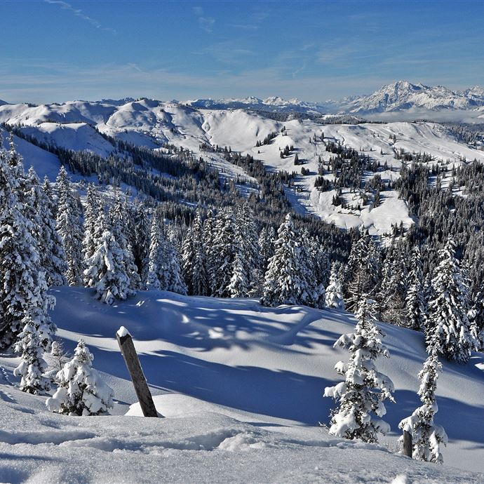 Winterlandschaft Mühlbach