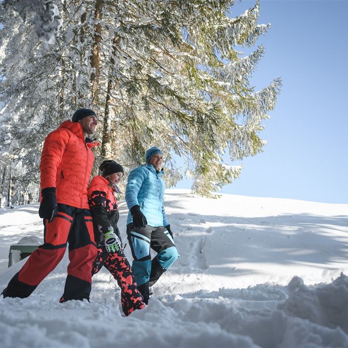 Winterwandern für die ganze Familie